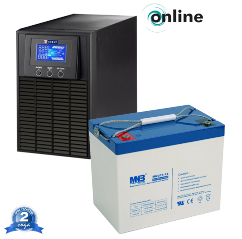 Комплект ИБП MONOLITH E1000LT-12V+MNB MNG 75-12