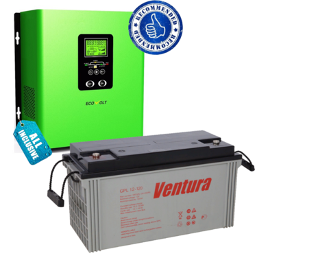 Комплект ИБП ECOVOLT TERMO 312+VENTURA GPL 12-120