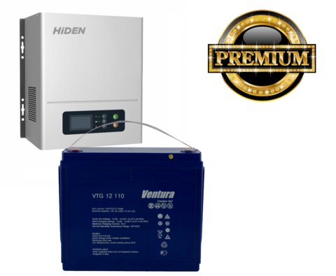 Комплект HIDEN HPS20-1012N+140Ач