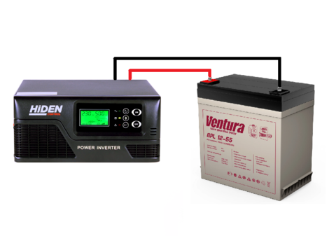 Комплект ИБП HIDEN HPS20-0612+VENTURA GPL 12-55
