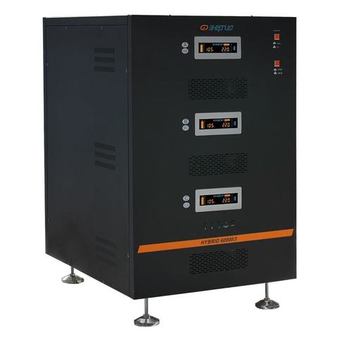 Стабилизатор трёхфазный Энергия Hybrid 60000 II поколение